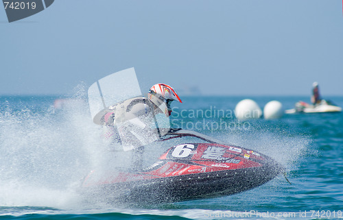 Image of Jet Ski King's Cup World Cup Grand Prix 2009 at Pattaya, Thailan