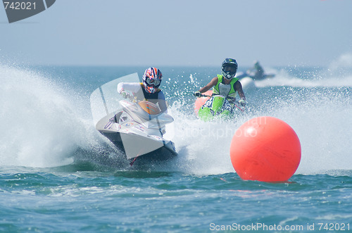 Image of Jet Ski King's Cup World Cup Grand Prix 2009 at Pattaya, Thailan