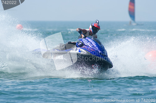 Image of Jet Ski King's Cup World Cup Grand Prix 2009 at Pattaya, Thailan