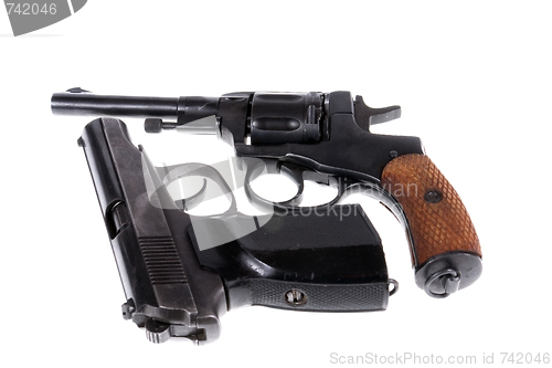 Image of pistols