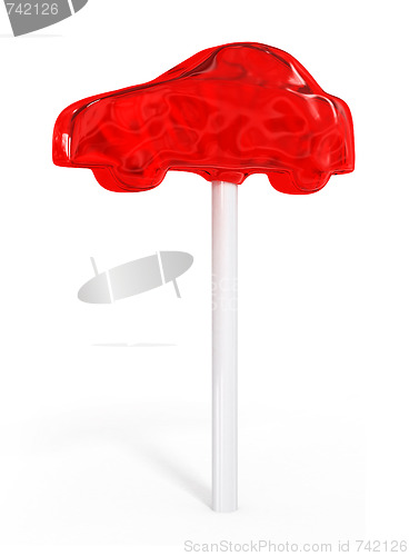 Image of sweet candy auto car idea