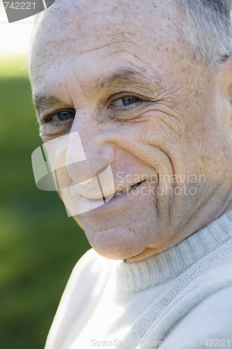 Image of Smiling Old Man