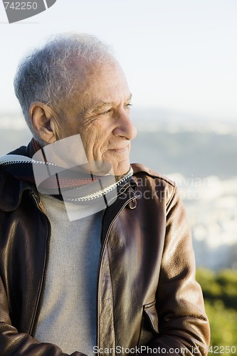 Image of Profile of Old Man