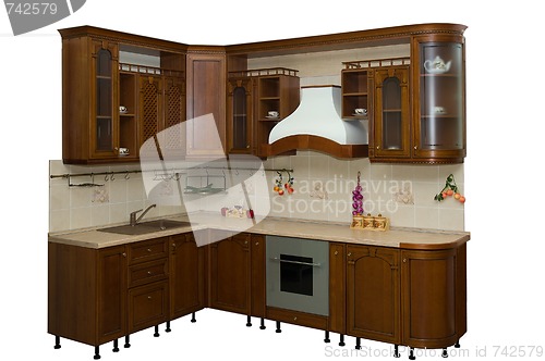 Image of wood kitchen