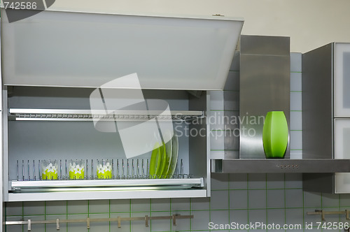 Image of kitchen cabinet