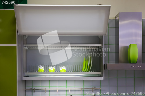 Image of kitchen cabinet