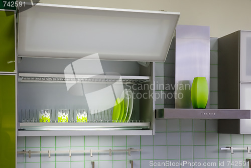 Image of kitchen cabinet