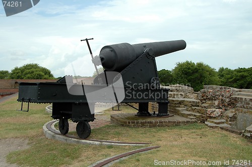 Image of Civil war cannon