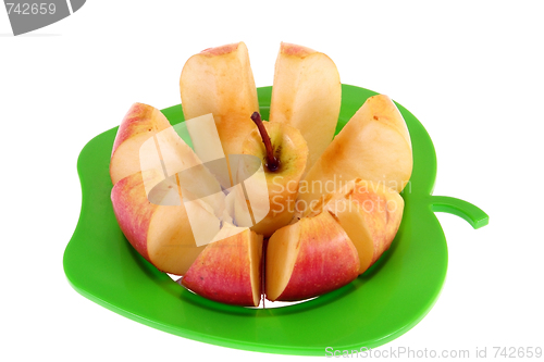 Image of cut apple