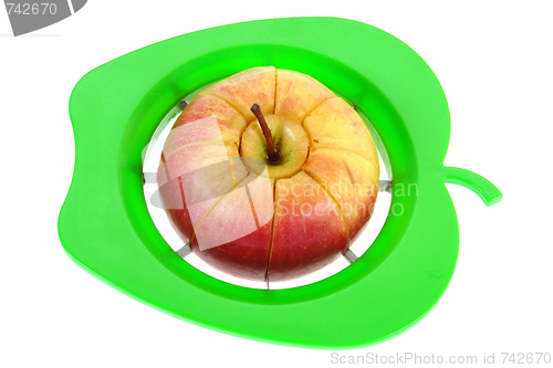 Image of  cut apple