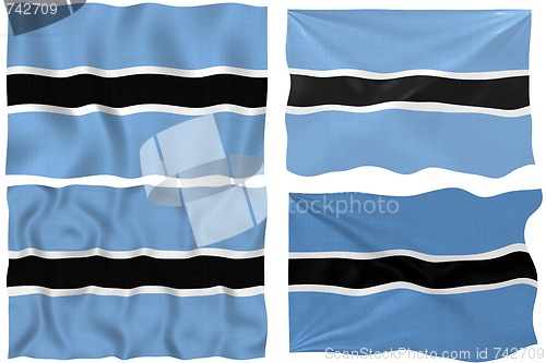 Image of Flag of Botswana