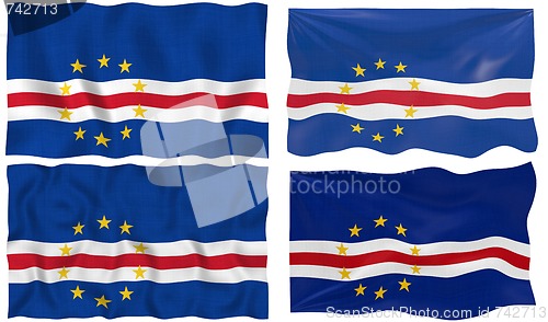 Image of Flag of Cape Verde