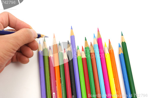 Image of color pencil 