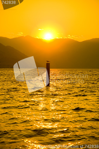 Image of Sunset at Lake Chelan