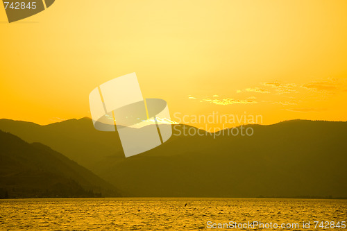 Image of Sunset at Lake Chelan