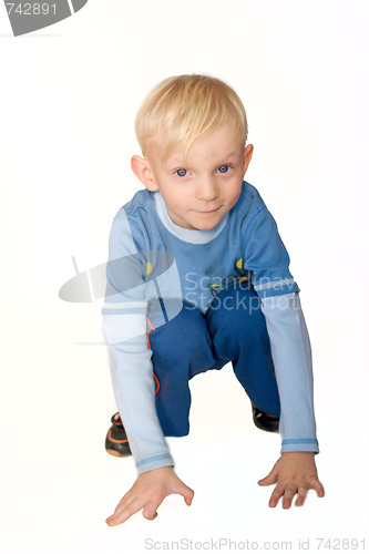 Image of Serious boy 