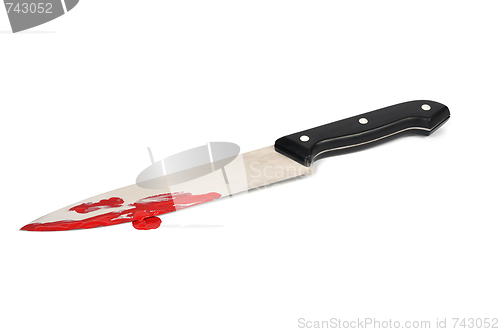 Image of Knife with Blood