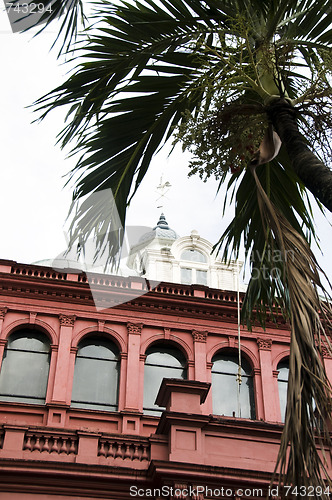 Image of the red house parliament building port of spain trinidad tobago