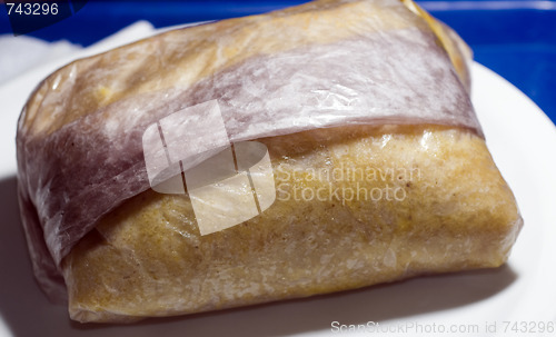 Image of dahl pouri fast food trinidad wrap