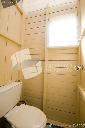 Image of bathroom toilet in caribbean guest house