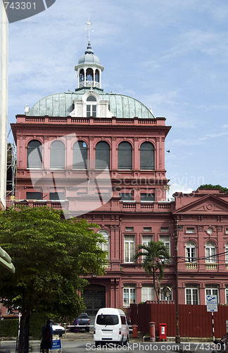 Image of the red house parliament building port of spain trinidad tobago