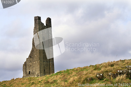 Image of Trim Castle and surroudings in Ireland soft HDR