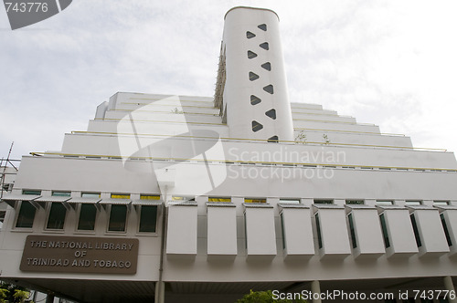 Image of the national library of trinidad and tobago port of spain