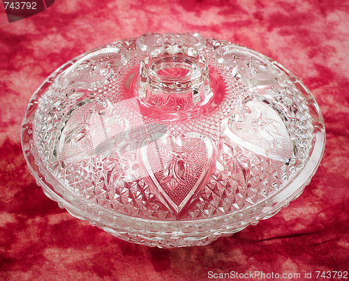 Image of Glass Candy Dish