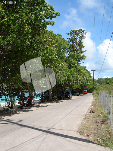 Image of the one road lower bay beach bequia st. vincent