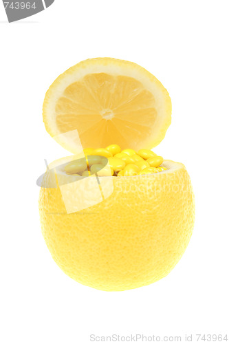 Image of Lemon and vitamin