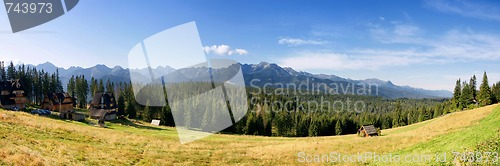 Image of View panoramic from glodowka