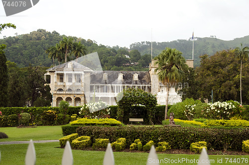 Image of presidential palace port of spain trinidad and tobago