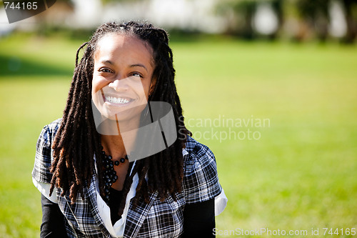 Image of Beautiful Smile Woman