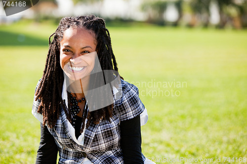 Image of Beautiful African American