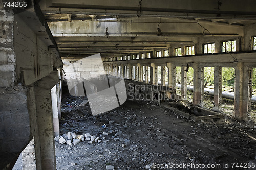 Image of Empty industrial room