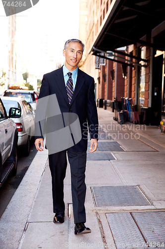 Image of Business Man on Street