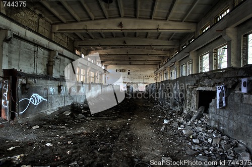 Image of Empty industrial room