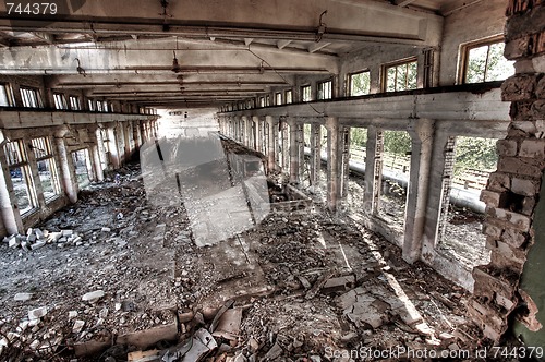 Image of Empty industrial room