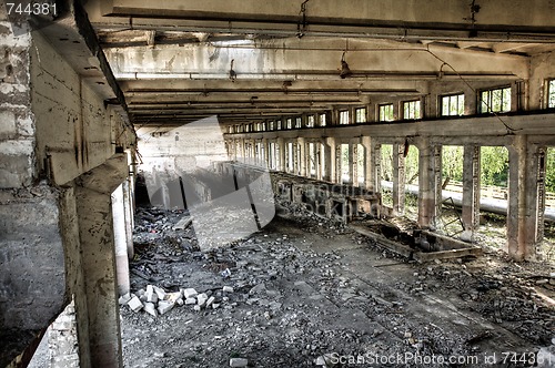 Image of Empty industrial room