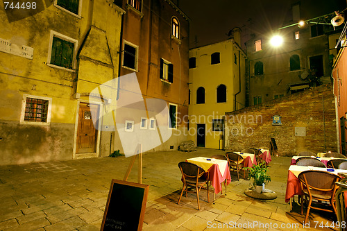 Image of Osteria at night