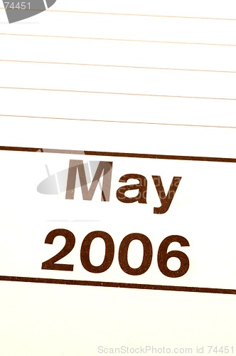 Image of may diagonal
