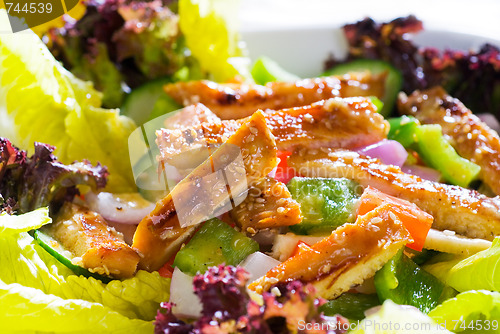 Image of sesame chicken salad