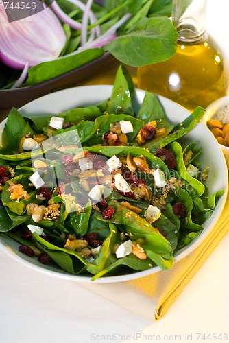 Image of spinach salad