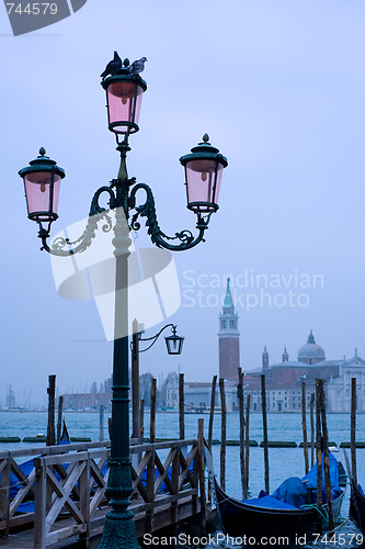 Image of Venice street lamp