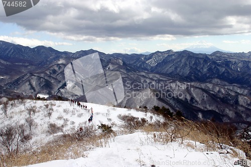 Image of Snow Hikers