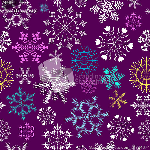 Image of Abstract seamless violet background 