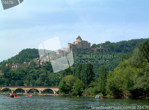 Image of Chateau above Dordogne