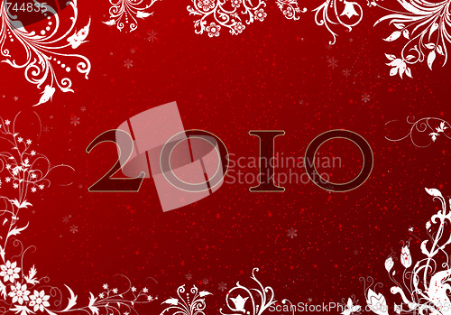 Image of NEW YEAR CARD BACKGROUND 