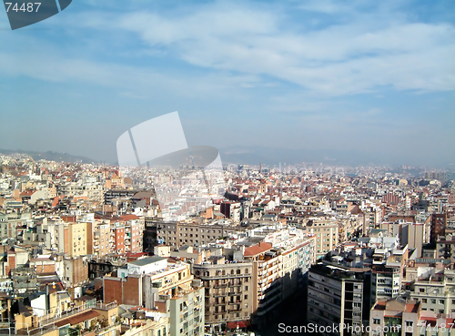 Image of Barcelona skyline 2