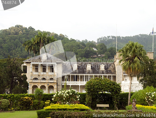 Image of presidential palace port of spain trinidad and tobago